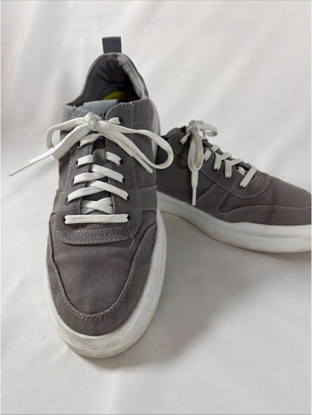 Cole Haan Men's Gray Canvas Sneakers 8.5